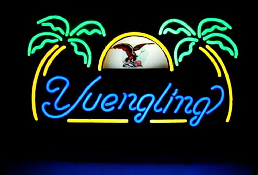 Yuengling Palm Tree Neon Sign